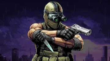 لعبة Intravenous 3 توفر تجربة أكشن بأسلوب كلاسيكي من منظور علوي تعتمد على التخفي والتكتيك.